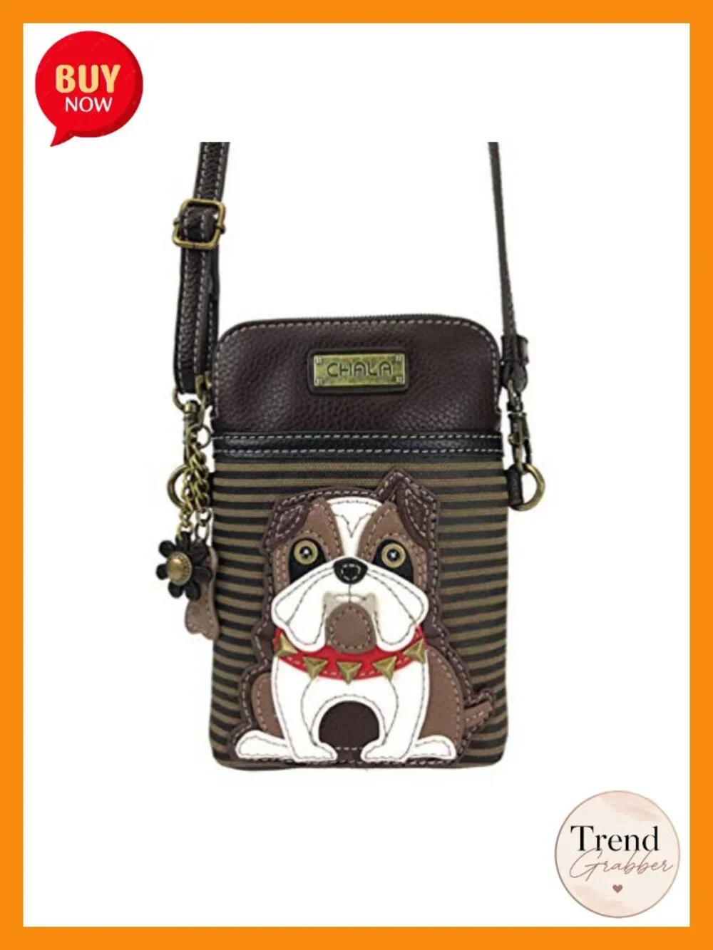 Crossbody Cell Phone Purse with Adjustable Strap PU Leather